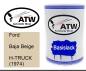 Preview: Ford, Baja Beige, H-TRUCK (1974): 500ml Lackdose, von ATW Autoteile West.